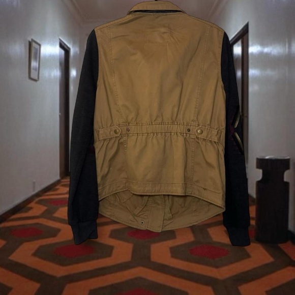 LA Hearts by PACSUN VTG 00s Aztec Tribal Design Camel Utility JackeT — LARGE - Picture 5 of 7